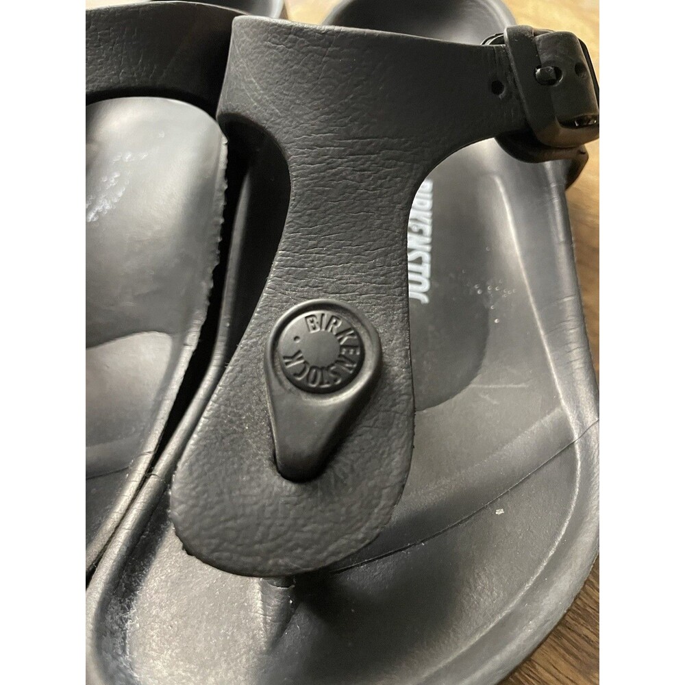Birkenstock Gizeh EVA Sandal Rubber kids black Slip On water shoe SZ 31 (13 13.5 - Picture 13 of 14